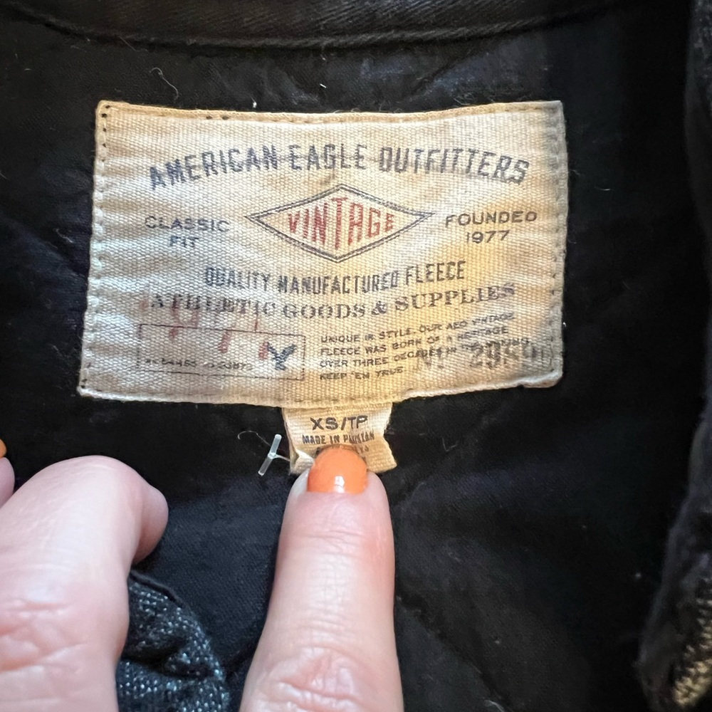 American Eagle Quilted Shacket - image 2